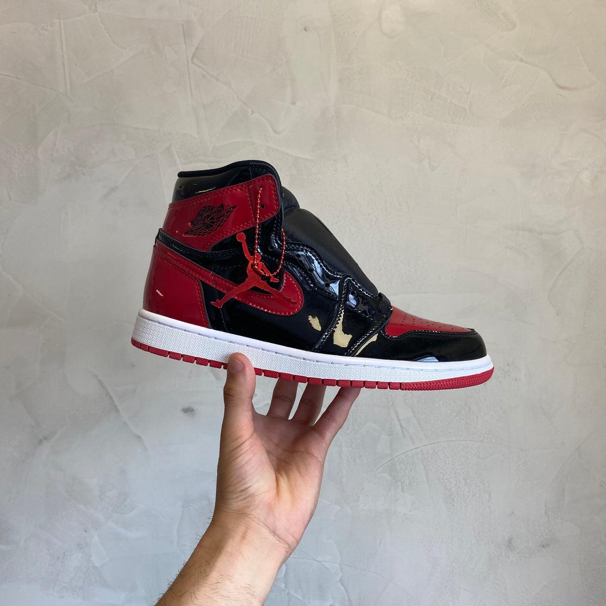 Jordan 1 Retro High OG Bred Patent (Pronta Entrega)