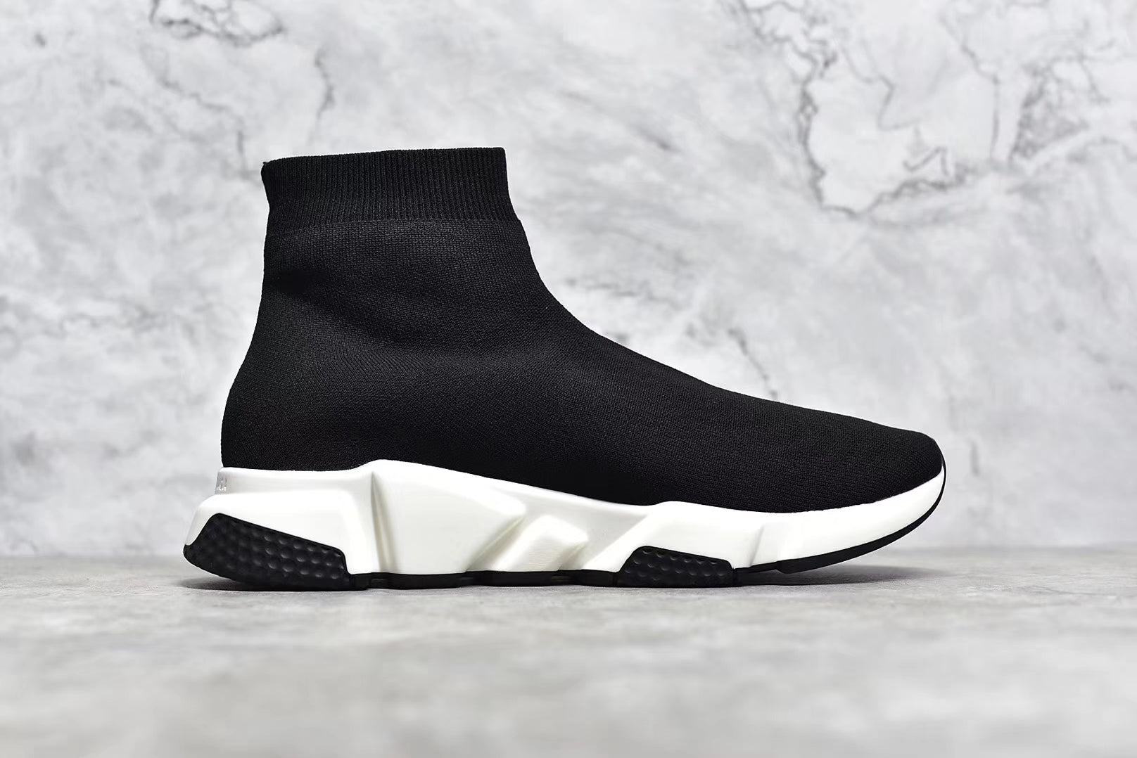 Balenciaga Speed Recycled Black White