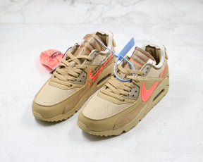 Nike Air Max 90 Off White Desert Oreo Luxe Premium Brazil