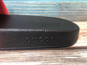 Gucci Rubber Slide Red Green - Luxe Premium Brazil